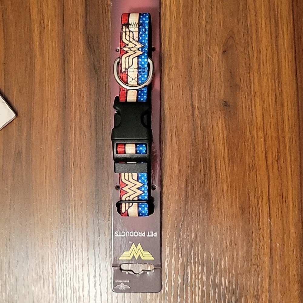 Wonder Woman Dog Collar